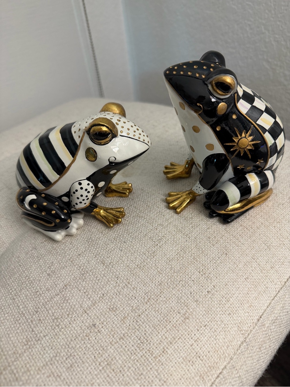 MacKenzie-Childs Cosmique Frogs Set of 2